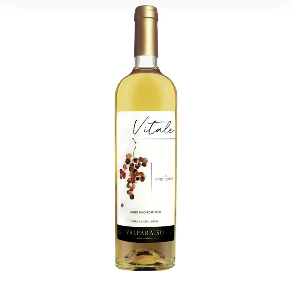 Vinho Valparaíso Vitale Pinot Grigio Laranja